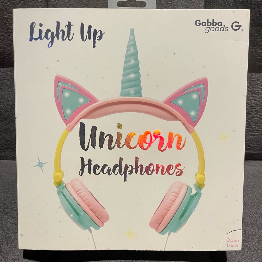 Gabba Goods Unicorn Headphones for Kids